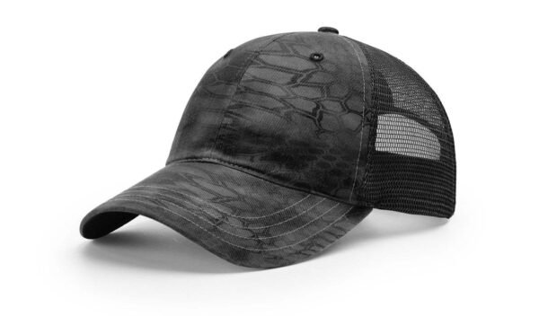 CROWN-CORNERH 111P Snapback Hat Garment Washed Printed Trucker Cap - Image 7
