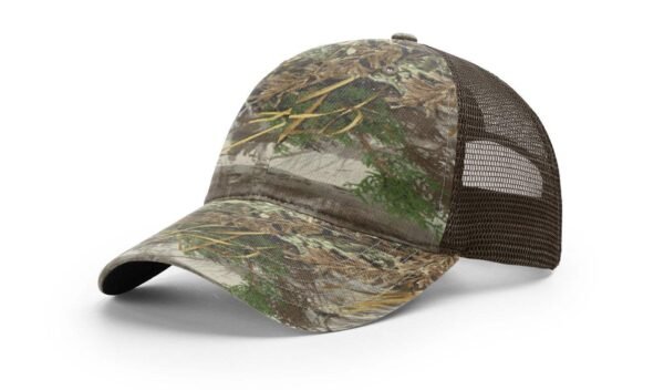 CROWN-CORNERH 111P Snapback Hat Garment Washed Printed Trucker Cap - Image 22