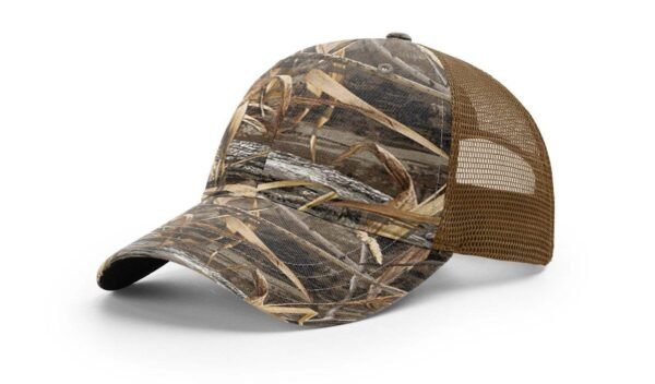 CROWN-CORNERH 111P Snapback Hat Garment Washed Printed Trucker Cap - Image 24