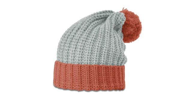 CROWN-CORNERH 143 Chunk Cable Beanie w/Cuff & Pom | Cozy Cable Knit Beanie - Min. 12 Beanies Per Order, Mix & Match - Image 16