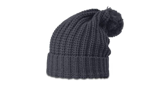 CROWN-CORNERH 143 Chunk Cable Beanie w/Cuff & Pom | Cozy Cable Knit Beanie - Min. 12 Beanies Per Order, Mix & Match - Image 13