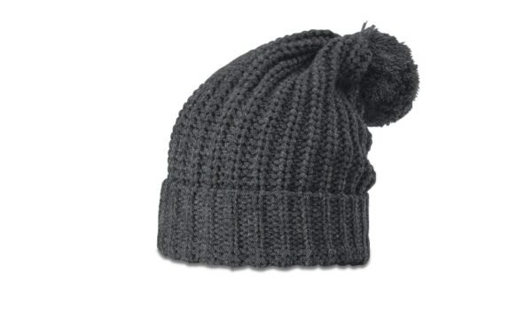 CROWN-CORNERH 143 Chunk Cable Beanie w/Cuff & Pom | Cozy Cable Knit Beanie - Min. 12 Beanies Per Order, Mix & Match - Image 14