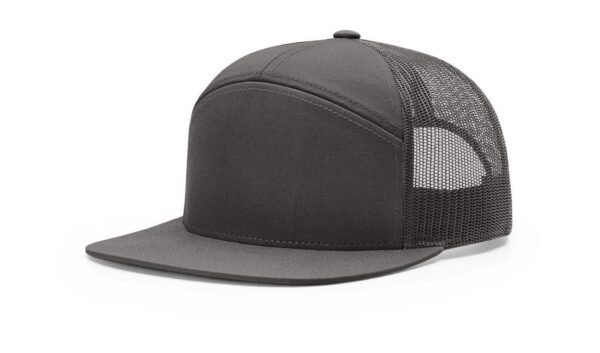 CROWN-CORNERH 168 Hat 7-Panel Trucker Cap Hi-Pro Adjustable Snapback - OSFM - Image 16