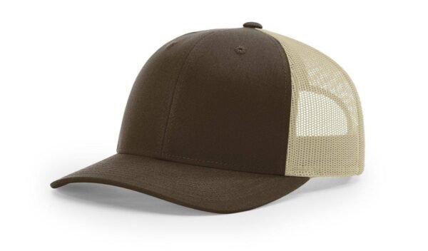 CROWN-CORNERH 115 Trucker Hat Low Profile Snapback 6 Panel Hat Trucker Cap MD/LG - Image 3
