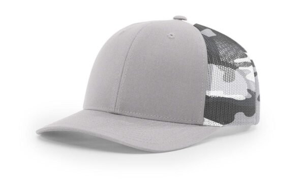 CROWN-CORNERH 112PM Printed Mesh Trucker Cap Hat Adjustable Snapback Closure American Flag Hat - Image 9