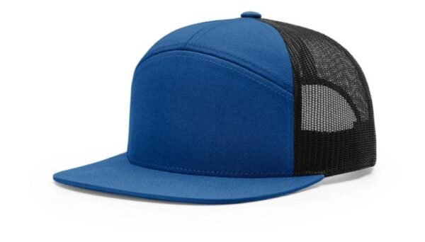CROWN-CORNERH 168 Hat 7-Panel Trucker Cap Hi-Pro Adjustable Snapback - OSFM - Image 6