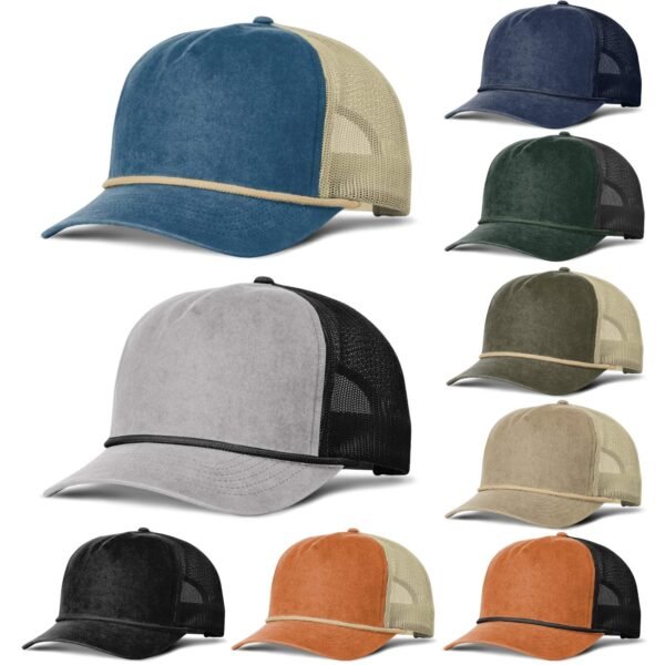 CROWN-CORNERH 939 Bachelor 5-Panel Rope Adjustable Snapback Closure Hat