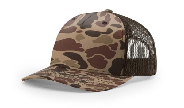 CROWN-CORNERH 112P Camo Trucker Hat Snapback Caps Camo Blaze Orange Realtree Mossy Oak Hats - Image 34